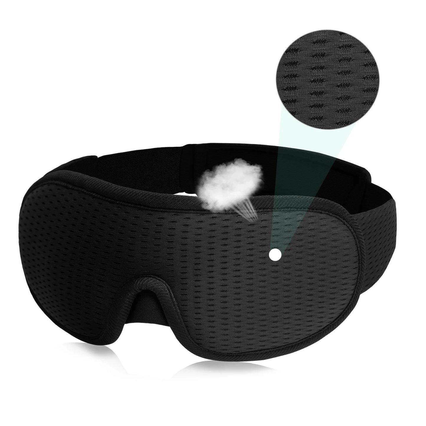 Breathable Sleep Mask – Ultimate Comfort for Travel & Relaxation