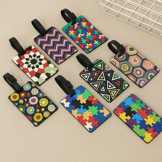 Colorful Luggage Tags – Travel in Style