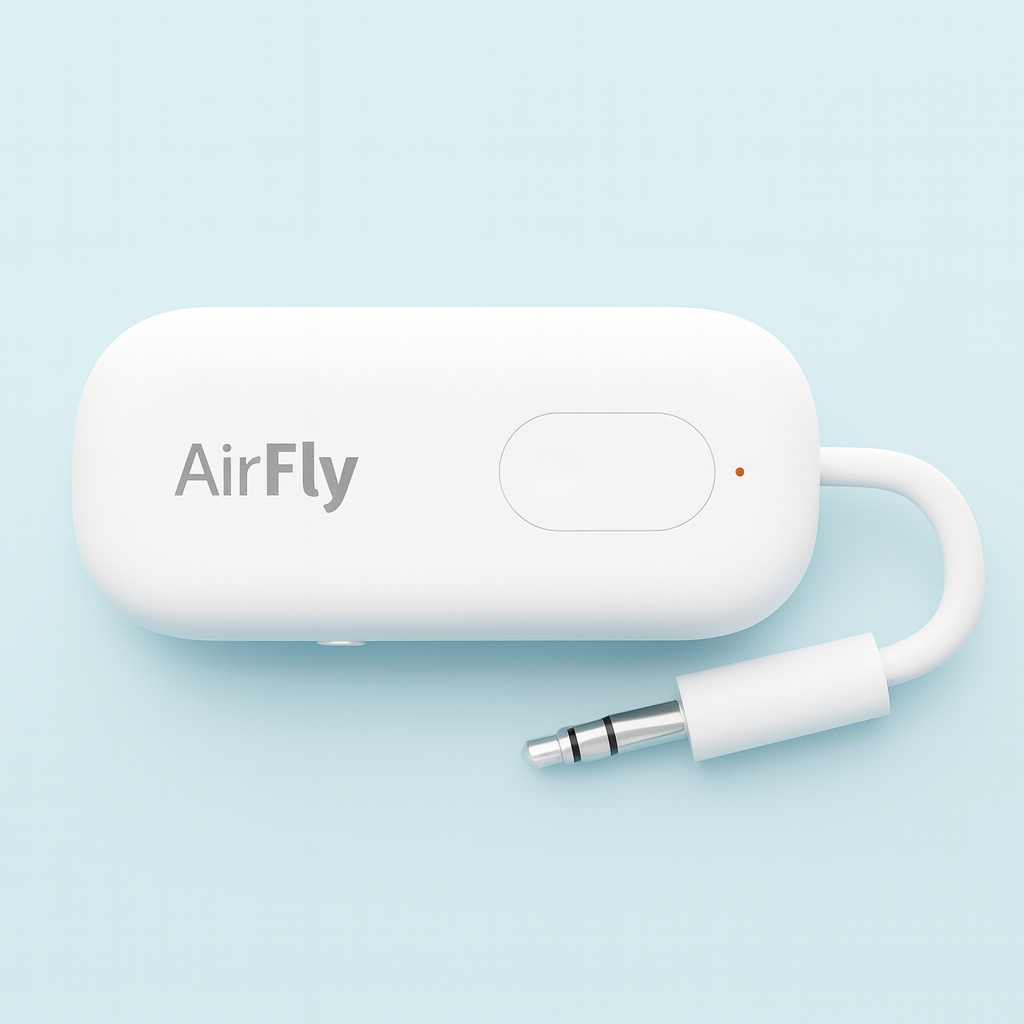 AirFly Wireless Audio Transmitter – Bluetooth Adapter for Travel