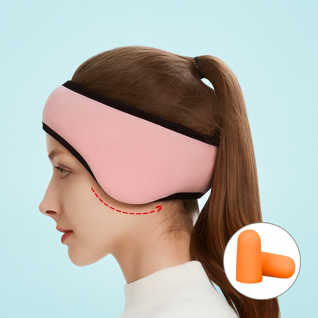 Anti-Vibration Sleep Mask – Noise and Movement Isolation