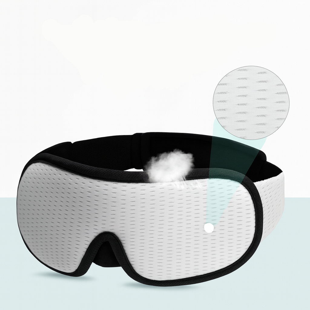 Breathable Sleep Mask – Ultimate Comfort for Travel & Relaxation