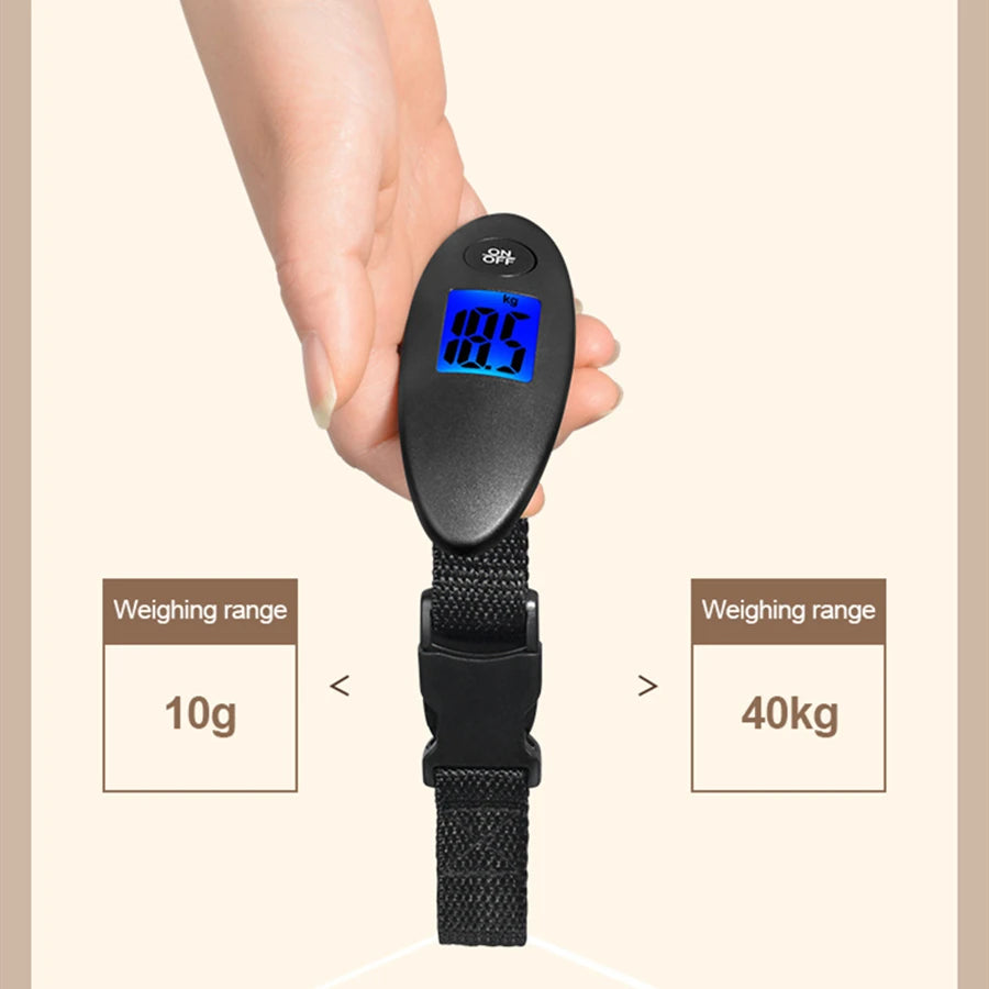 Digital Luggage Scale – Travel Weight Checker